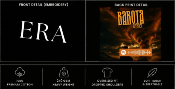 BAROTA short sleeves tshirt