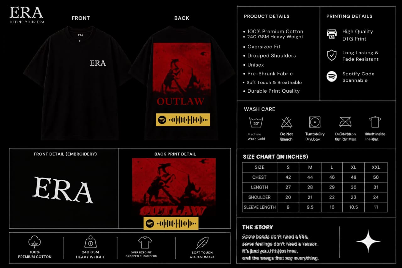OUTLAW short sleeve tees