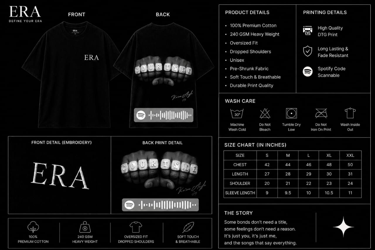 COURTSIDE short sleeves tshirt