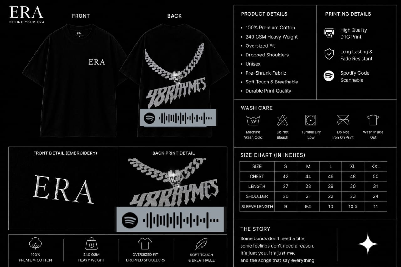 48 RHYMES short sleeves tshirt