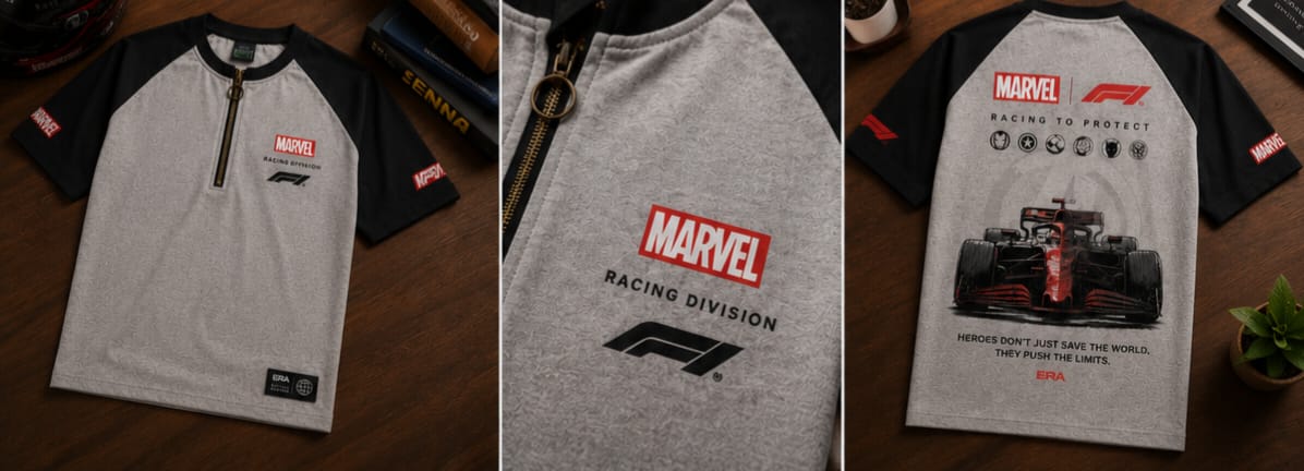 Marvel Grid Tee