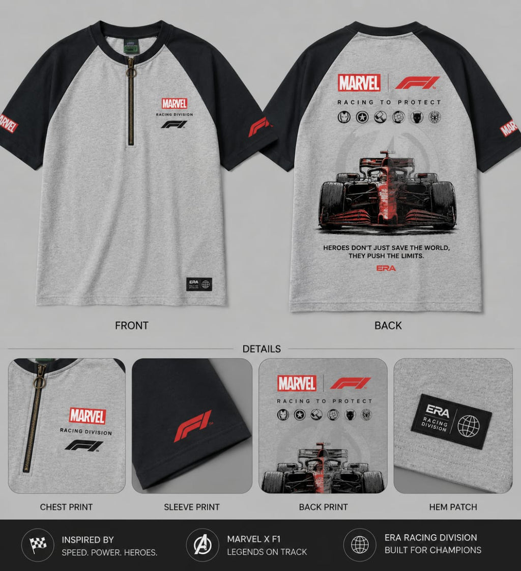 Marvel Grid Tee